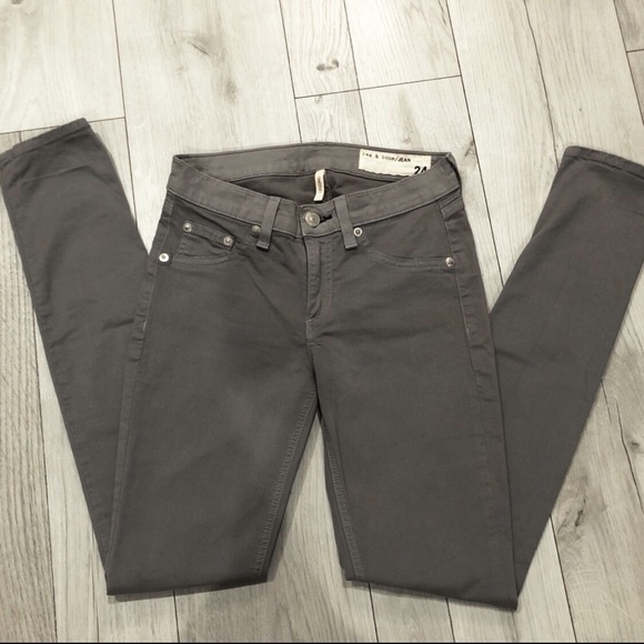 rag & bone Denim - Rag & Bone Womens Grey Jean Skinny Leggings 24